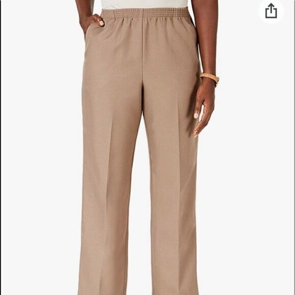 Karen Scott Womens Plus Comfort Waist - Picture 1 of 9